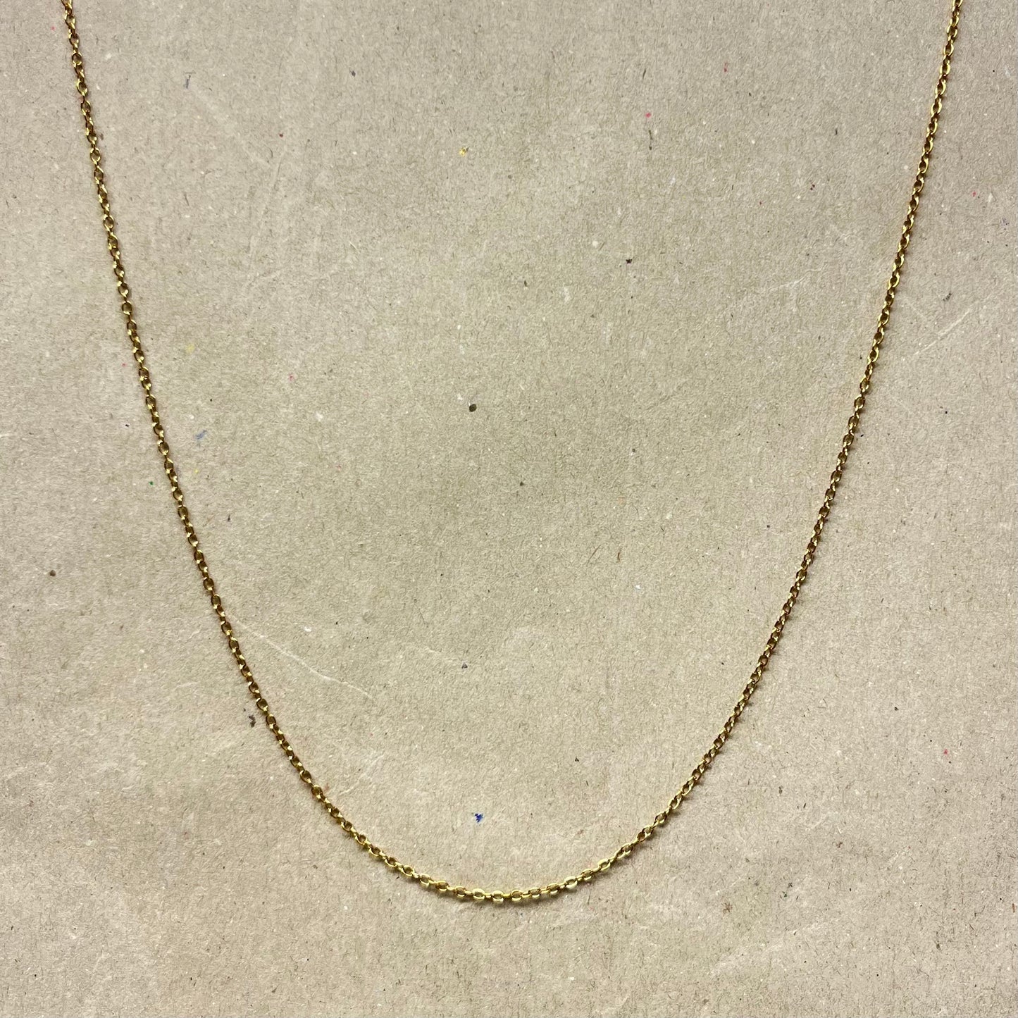 Necklace stainless steel thin