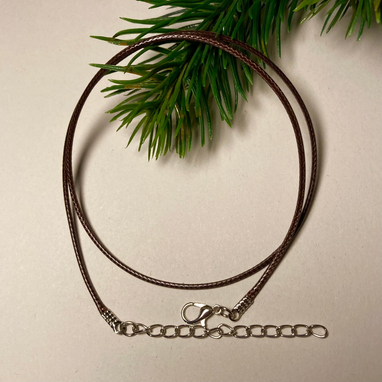 Necklace with lobster clasp