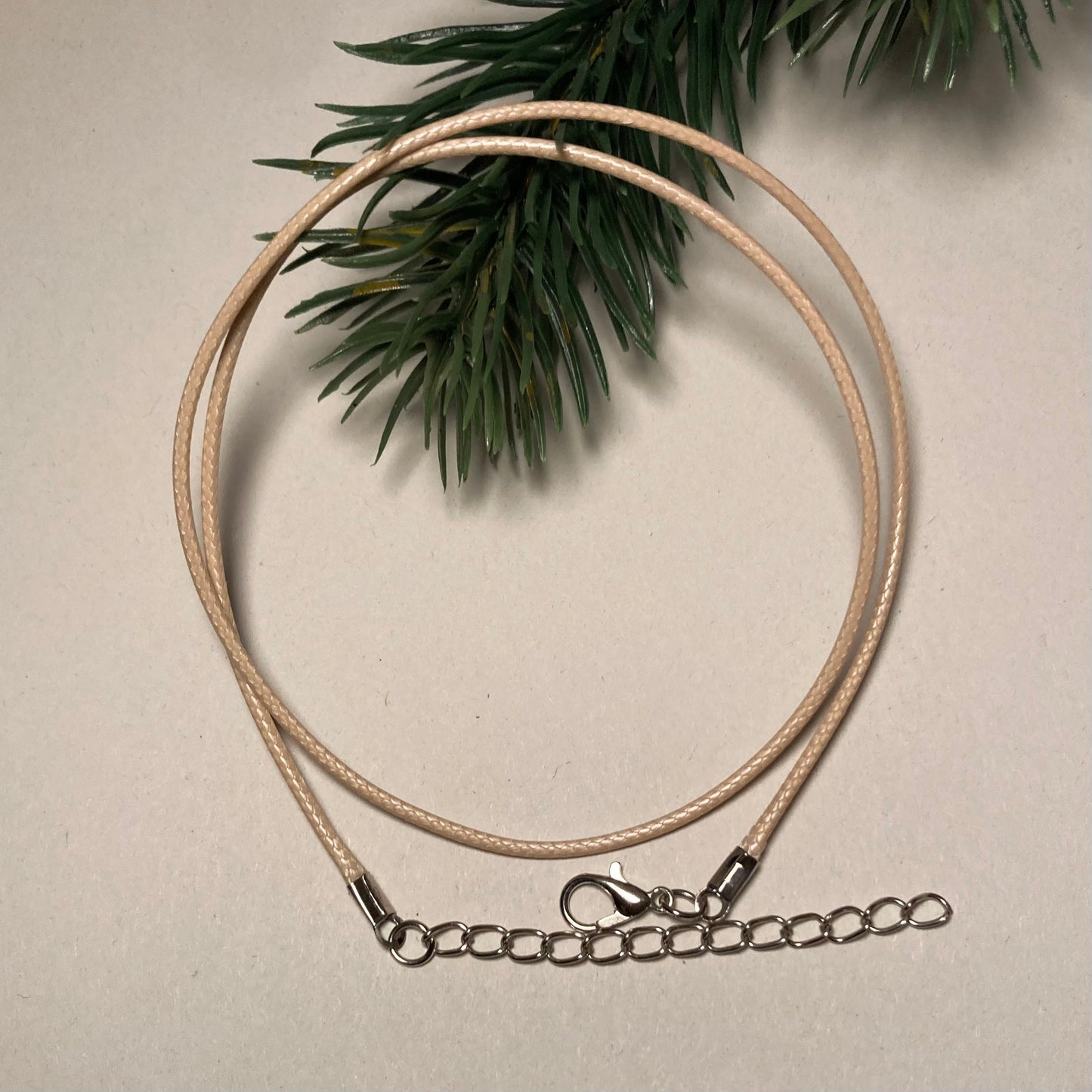 Necklace with lobster clasp
