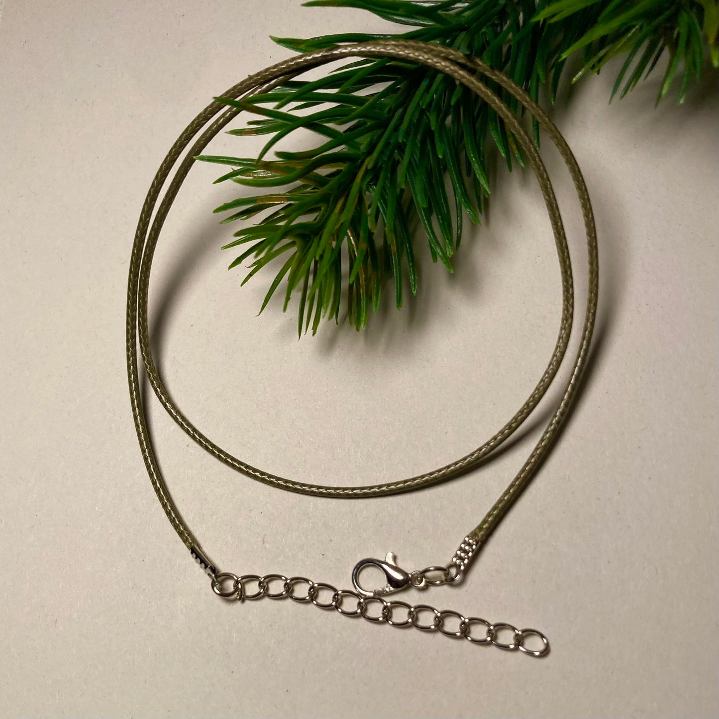 Necklace with lobster clasp