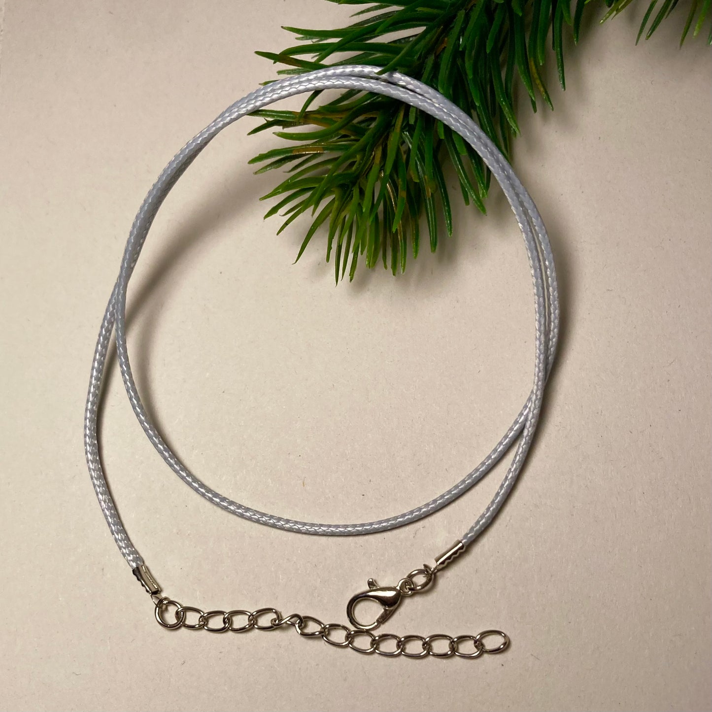 Necklace with lobster clasp