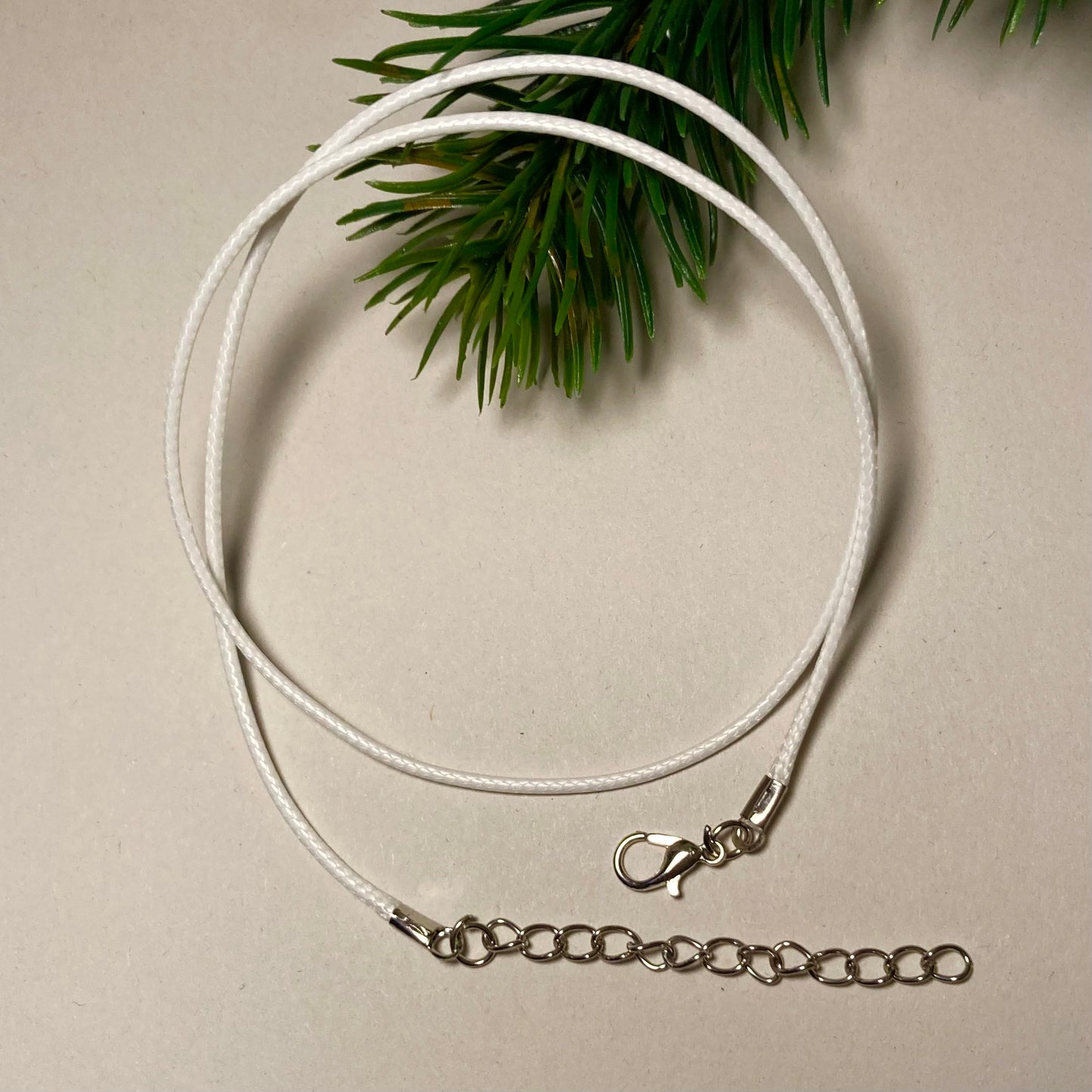 Necklace with lobster clasp